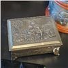 Image 3 : Collection of Vintage Boxes Brass, Wood, Tin, Lucite, Enamel, Pewter & More