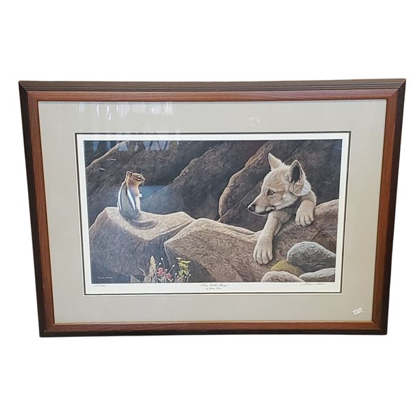 Two Little Guys Print Glenn Olsen 135/1000 30.5x22.5