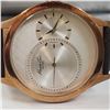 Image 2 : Kenneth Cole KC1894 Watch with Rose Gold Colour Case Brown Leather Strap - Preowned