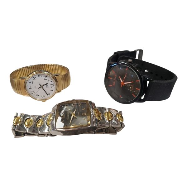Timex Indiglo, Lhau Lian Fa and Goldlis Wrist Watch - Preowned