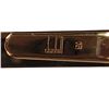 Image 4 : Dunhill Gold-Tone Tie Clip & Cufflinks Set in Original Box & Petruzzi Red Leathe Coin Purse