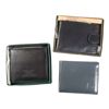 Image 1 : 3 New Men's Leather Billfold Wallets * Black New Polo World & Mundi are in Box. Blue CA has no box.