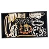 Image 1 : Collection of Fashion and Costume Jewelry (Necklaces, Faux Pearls, Earrings & Bracelet) - Display Tr