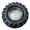 Image 1 : Firestone Tractor Tire Ashtray Rubber & Glass Vintage Promotional Item