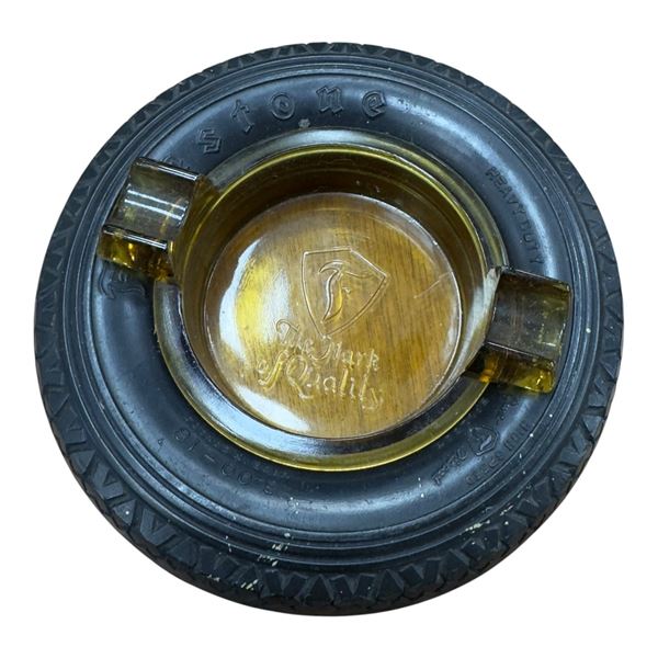 Firestone Heavy Duty 6.00-18 with Amber Glass "The Mark of Quality"