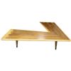 Image 1 : Lane Furniture Acclaim Boomerang Coffee Table Mid Century Modern 0900-11 44x48x14.5-Inch