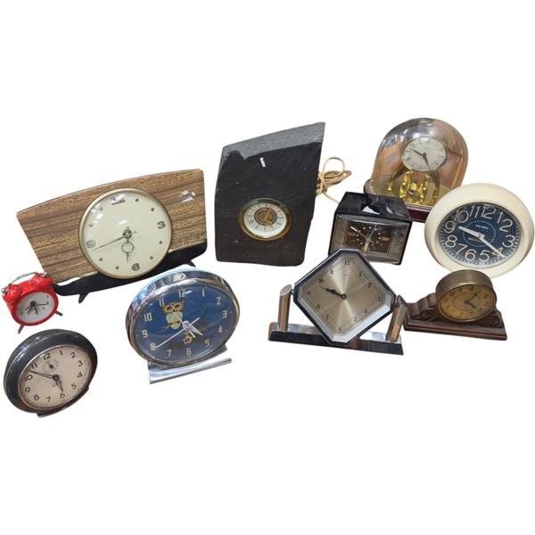 Horologist's Collection: Smith's, West Clock, Perivale, General Electirc & More 10 Clocks