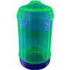 Image 1 : Uranium Glass Sugar Dispenser 5.5-Inch Tall Vintage