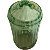 Image 3 : Uranium Glass Sugar Dispenser 5.5-Inch Tall Vintage