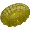 Image 3 : Vintage Vaseline Uranium Glass Candy Dish Mid 20th Century 4.25-Inch Long