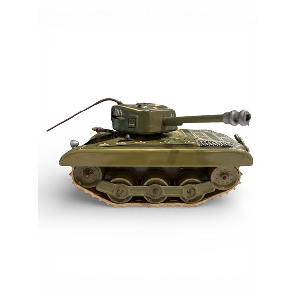 Vintage Gama Early German Tank Made in Western Germany Tinplate