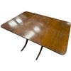 Image 2 : Duncan Fyfe Style Drop Leaf Table 25.5x39x30 Inches Expands to 58 Inches