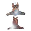 Image 1 : Vintage Annie Signed Uniformed German Shepherd & Horse Clothes Hangers