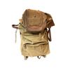 Image 2 : Vintage Canvas Framed Backpack & Two Military Style Canvas Duffle Bags