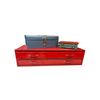 Image 1 : 3 Vintage Metal Toolboxes Metal Tool Drawers Small Metal First Aid Style Box