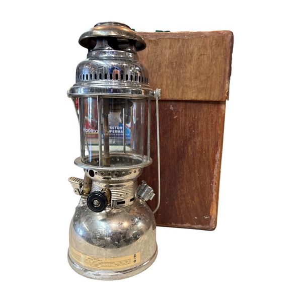 Vintage Hipolito Force 10 FTP 500 XL Stainless Steel Lantern 