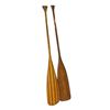 Image 1 : Two Vintage Wooden Paddles Unmarked 60-Inch Long