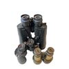 Image 1 : 3 Pairs of Binoculars: Sakura, Marksman 9x35 Mark II & Reproduction French Field Binoculars