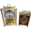 Image 1 : Kieninger Obergfeil Kundo 400-Day Anniversary Clock & Vintage Carvelle German Carriage Clock