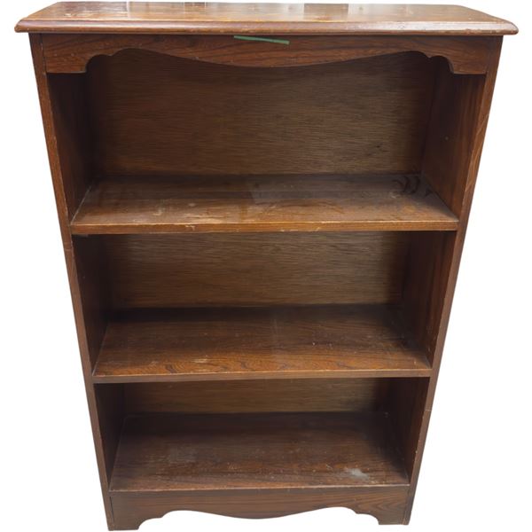 Vintage Small Book Case 25x8.5x38-Inch Wood