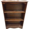 Image 1 : Vintage Small Book Case 25x8.5x38-Inch Wood
