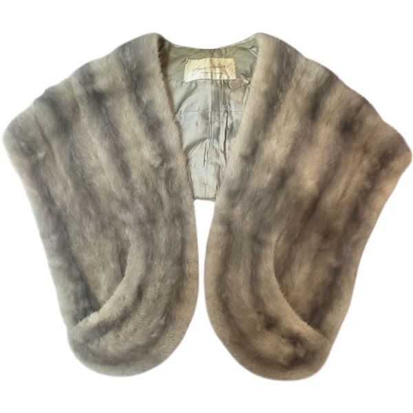 Vintage Silver Mink Stole Eaton's of Canada