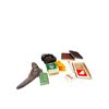 Image 1 : Smokers Lot: Rolling Papers, Cigars, Cigarette Packs and Assorted Ashtrays