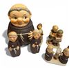 Image 2 : Large Collection of Goebel Friar Tuck Monk Tableware Tallest 10-Inch & 3 Hummels