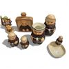 Image 4 : Large Collection of Goebel Friar Tuck Monk Tableware Tallest 10-Inch & 3 Hummels
