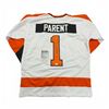 Image 1 : Bernie Parent Philadelphia Flyers Signed Jersey with COA