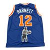 Image 1 : Dick Barnett Signed NBA Knicks Jersey with COA