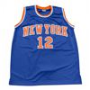Image 2 : Dick Barnett Signed NBA Knicks Jersey with COA