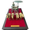 Image 2 : "The Bronze Chariot of Emperor Qinshihuang's Mausoleum" Large Bronze Replica 38.5x23.5x19"