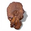 Image 2 : Carved Burl Native American Indian in Headdress Signed W.w. 94 22-Inch