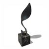 Image 1 : "Ave Triunfal" Bronze Sculpture by Jose Luis Pequeno Mounted Marble Plinth 14-Inch