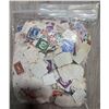 Image 1 : 4 Oz. Bag of British Postage Stamps * Vintage 1d and up * Used