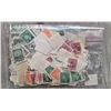Image 3 : Large Bag of Vintage Canadian & USA Stamps * Used * Majority are Canada