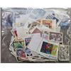 Image 6 : Large Bag of Vintage Canadian & USA Stamps * Used * Majority are Canada