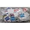 Image 7 : Large Bag of Vintage Canadian & USA Stamps * Used * Majority are Canada