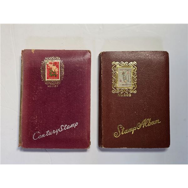 2 Vintage Books of British Postage Stamps * Used