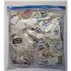 Image 1 : 1 Pound Bag of World Stamps * Canada, Jamaica, Sharjah, Trinidad & Tobago and More * Used