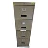 Image 2 : 4 Drawer Metal File Cabinet - Preowned