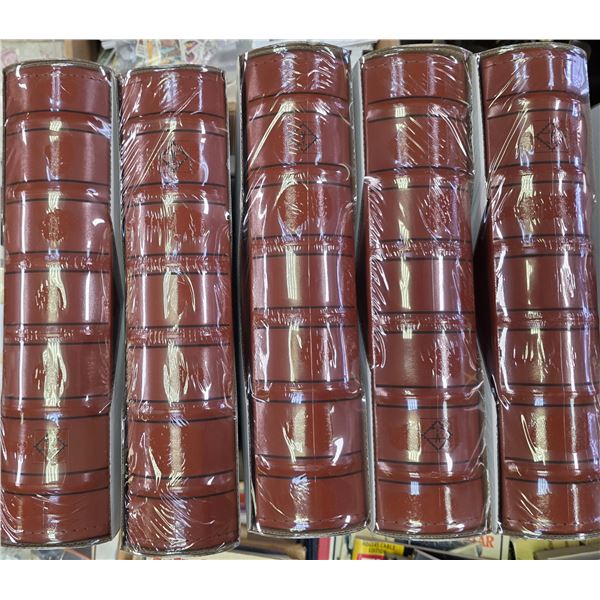 5 New Lighthouse 3 Inch D Ring Binders