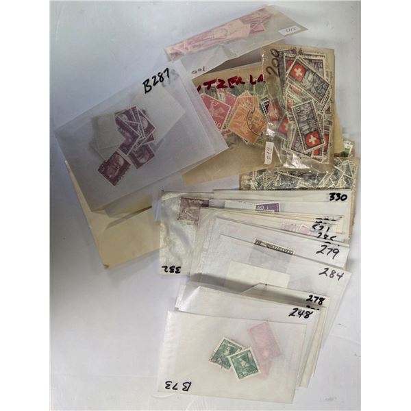 Collection of Vintage Sweden Stamps with Scott Numbering * Majority are canceled