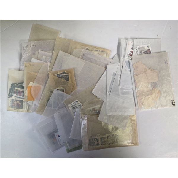 Bag of Vintage Canada Postage Stamps * Majority are canceled stamps