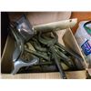 Image 3 : 2 Boxes of Vintage & Marine Tools (Boat Oar Locks, Armpit Drill, Clamps and more)