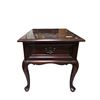 Image 2 : Gibbard Solid Mahogany End Table with Drawer ( 20" wide x 26" deep x 20" tall)