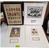 Image 1 : 3 Sports Memorabilia with Autographs & 1 Tobacco Card Poster (Jocko Conlan, Carl Hubbel, and Bobby T