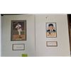 Image 2 : 3 Sports Memorabilia with Autographs & 1 Tobacco Card Poster (Jocko Conlan, Carl Hubbel, and Bobby T