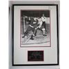Image 2 : Framed Sid Abel & Bill Durnan Hockey Photos (Sid Abel is autographed)
